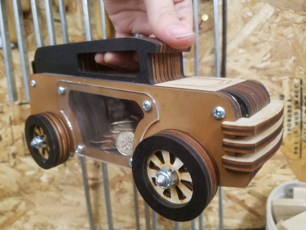 50's Sedan Coin Bank Kit