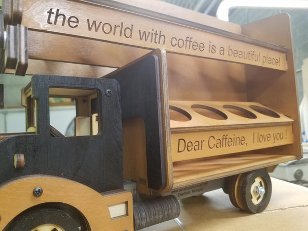 Coffee Pod Moving and Storage Truck Kit