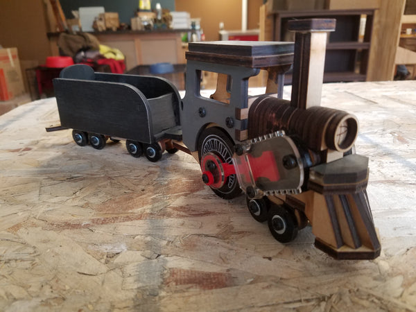 Liberty Steam Engine and Coal Tender