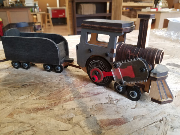Liberty Steam Engine and Coal Tender