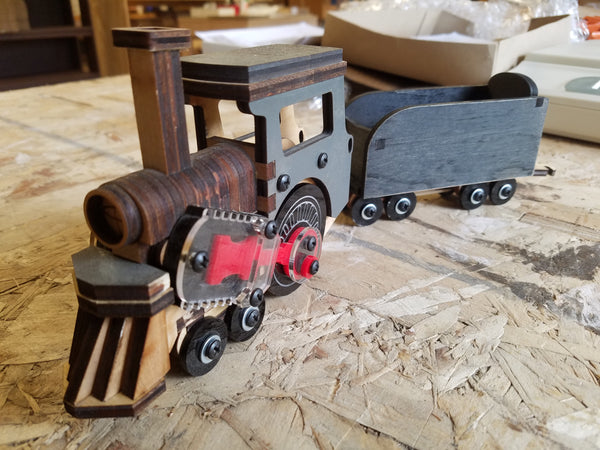 Liberty Steam Engine and Coal Tender