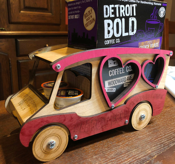 Coffee Love Toy Truck Kit